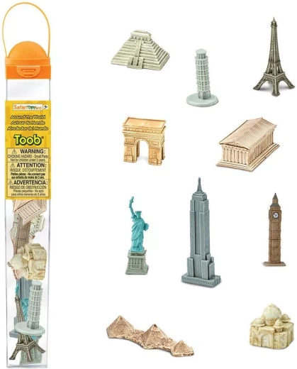 Safari Ltd. TOOBS tube – World Landmarks