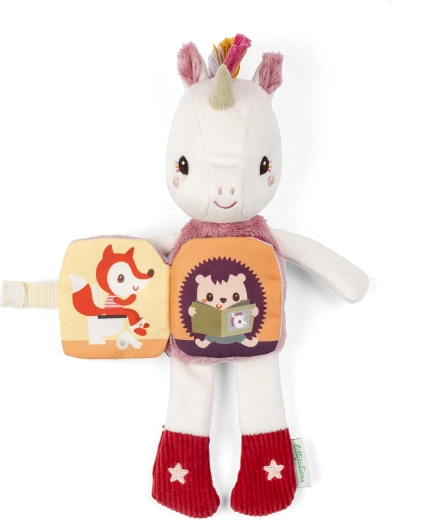 Tekstilna knjižica s pričom na trbuščiću