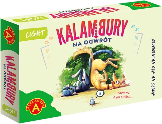 Kalamburi naopačke Light – društvena igra