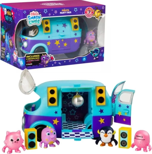 Piñata Smashlings party autobus s 4 figurice