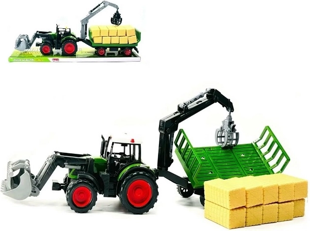 Traktor s poljoprivrednim strojem