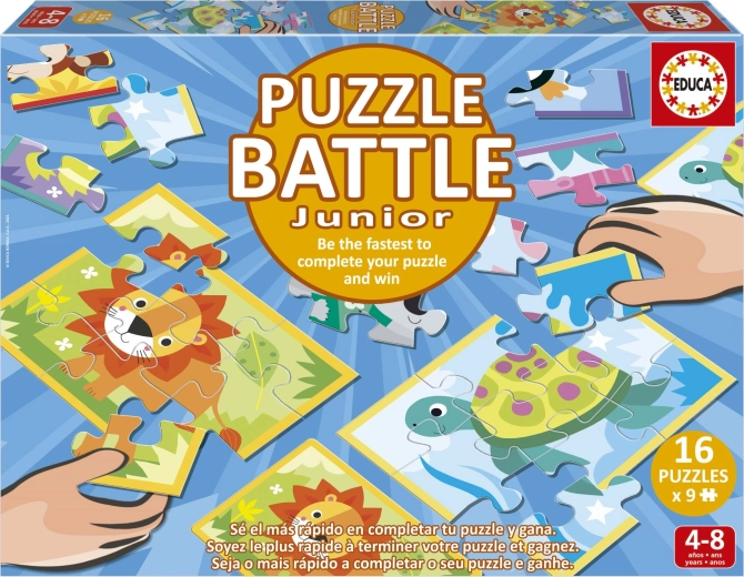 Educa puzzle bitka Životinjice 16×9 dijelova