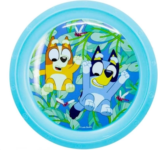 Plastic plate Bluey - 1 piece