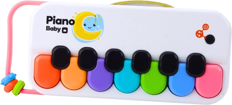 Zabavno učenje s 8 raznobojnih tipki