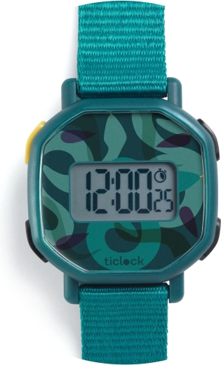 Digitalni sat Djeco Green Snakes