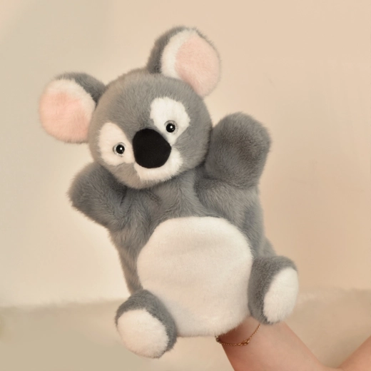 Doudou Histoire d'Ours plišana ručna lutka koala siva 24 cm
