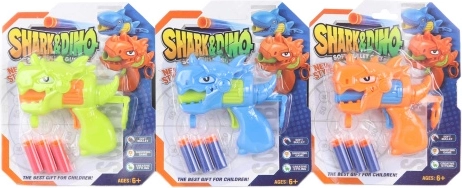 Pištolj dinosaurus s pjenastim mecima