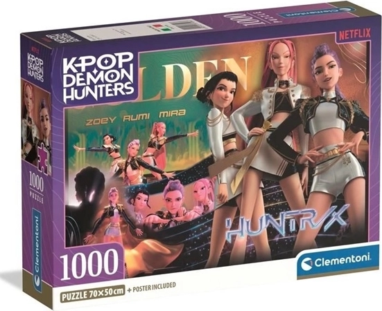 Clementoni slagalica K‑Pop Demon Hunters 1000 dijelova