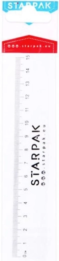 School ruler 15 cm