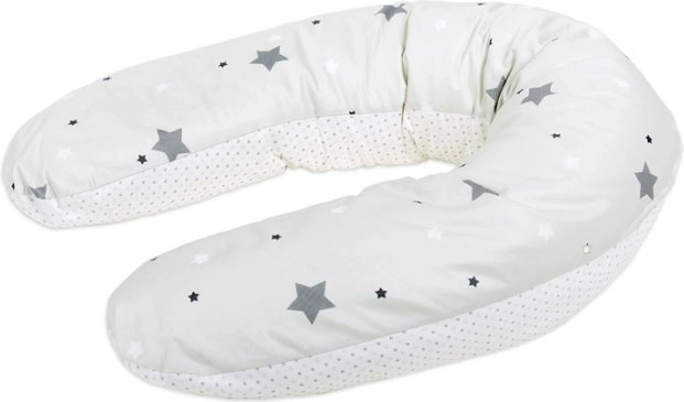 Träumeland jastuk za dojenje design 5 sivi stars