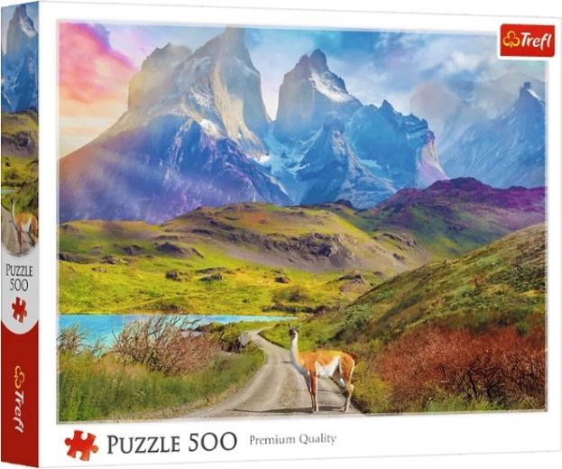 Puzzle 500 dijelova Lama u Patagoniji