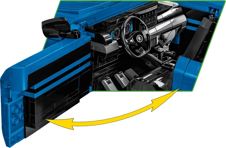 Detailed interior for an even better experience