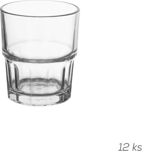Stogljiva čaša 0,2 l prozirna (12 kom)