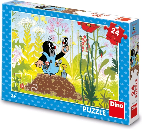 Krtek u hlačama puzzle 24 dijelova