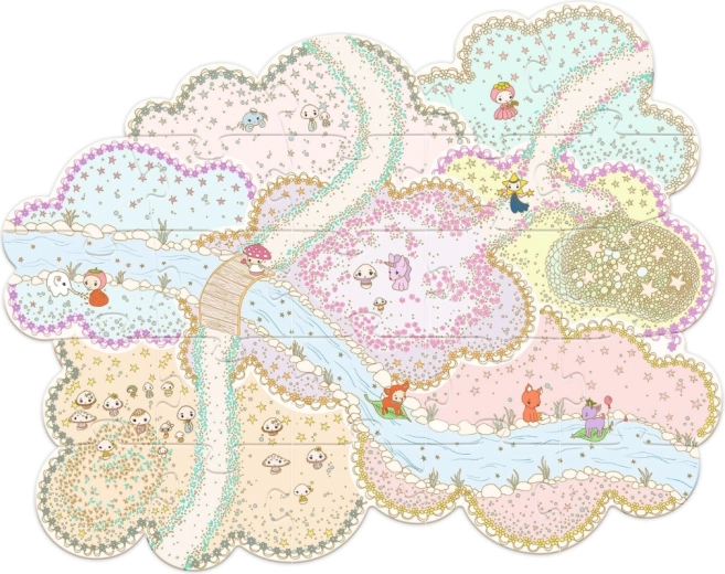 Čarobna puzzle scena puna detalja