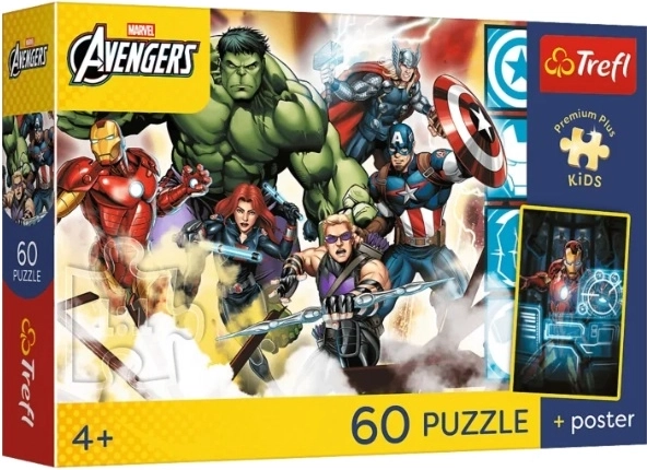 Puzzle PremPlus Kids „Razem silniejsi“ 60 dijelova