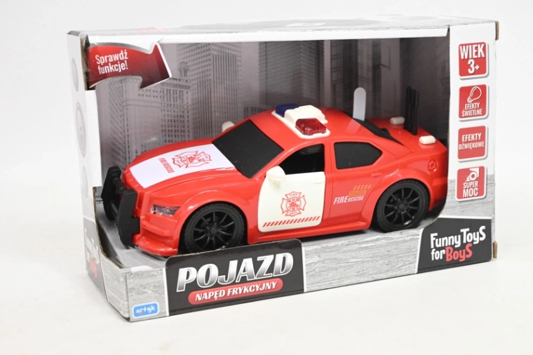 Vatrogasni sportski automobil sa svjetlom i zvukom