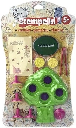 Dječji set pečata s motivom stabla