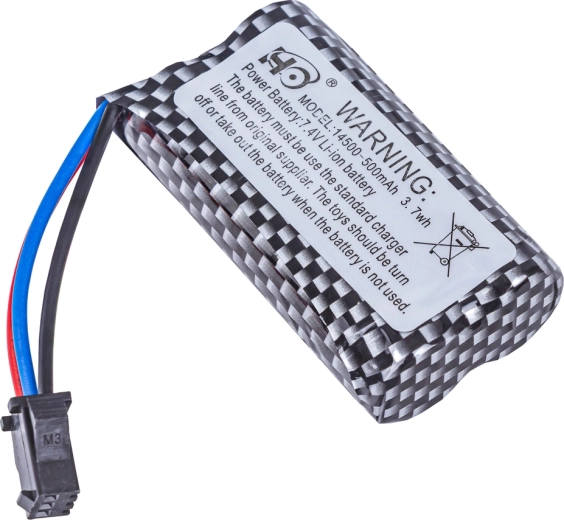Li-ion akumulator 7,4 V 500 mAh za RC drift auto SC16A - 1 kom
