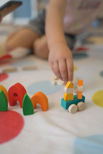 My little village – drveni građevni set goki Evolution