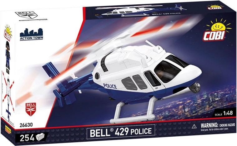 COBI Bell 429 Police Helicopter 1:48 (254 pieces)