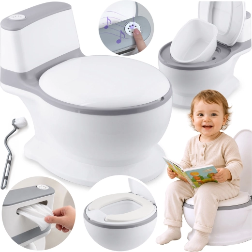 Ricokids interaktivna kahlica u obliku WC-a za djecu
