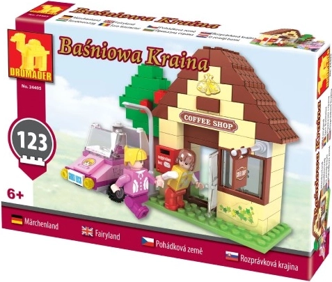 Konstrukcijski set Dromader za djevojčice, 123 dijelova