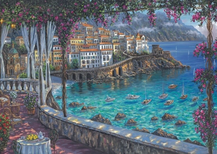 Puzzle Amalfi obala 1000 dijelova