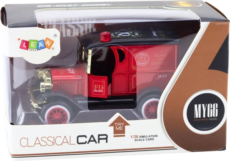 Authentic retro design in 1:36 scale