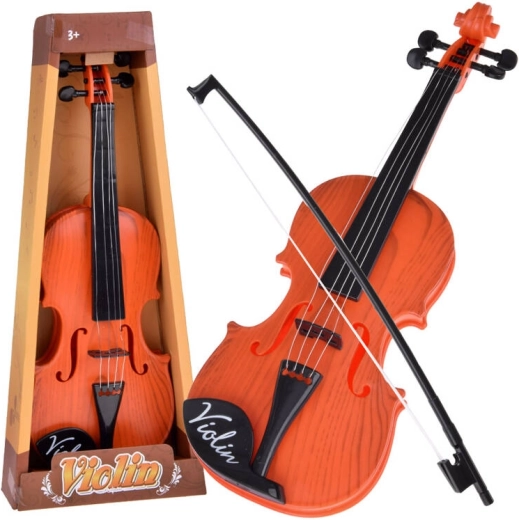 Plastične violine sa gudalom za djecu 42 cm – žuta