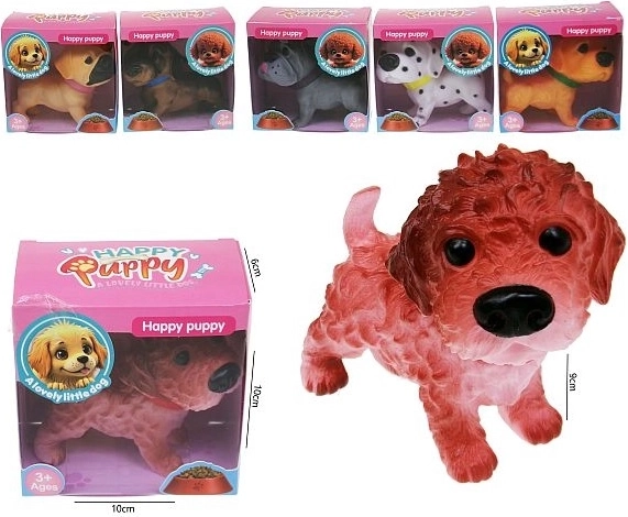 Figurica psića Happy Puppy 10 cm (nasumičan odabir)