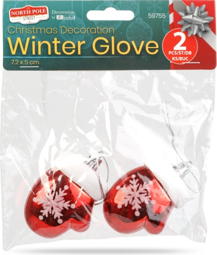 Two ornaments in the package