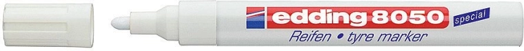 Marker za gume Edding 8050, bijeli