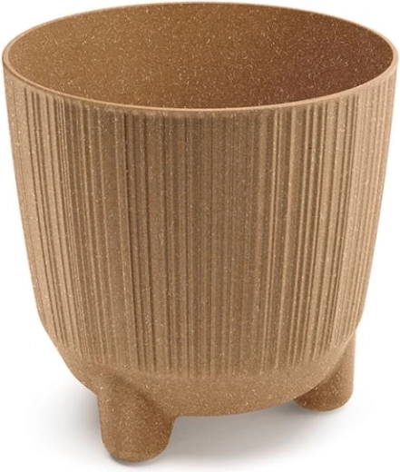 Tegla za cvijeće Ryfo N Eco Wood 14,5 cm – Naturo Eco