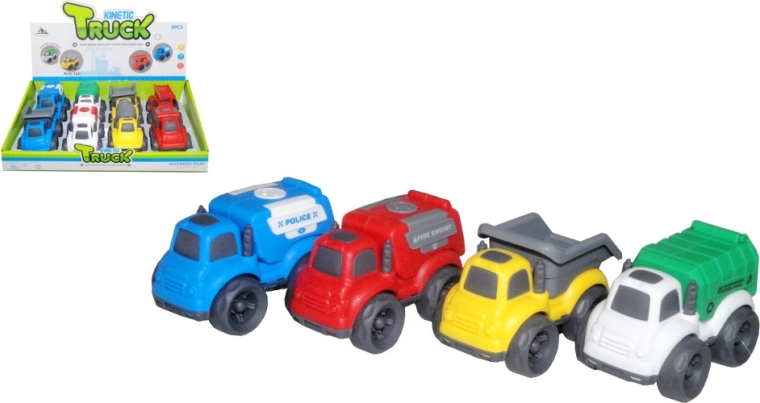 Plastični auto s opružnim pogonom za djecu 18+ mjeseci