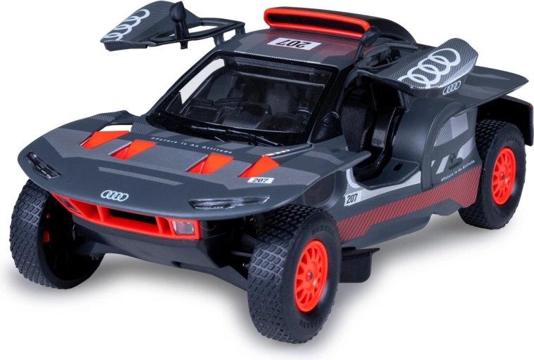 Collectible metal model Audi RS Q e-tron 1:24 grey
