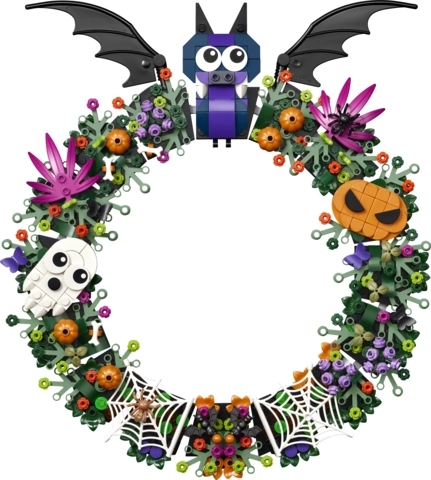 Dekorativni halloweenski vijenac za vješanje