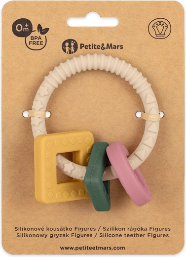 Silikonska grickalica Figures Desert Sand PETITE&MARS