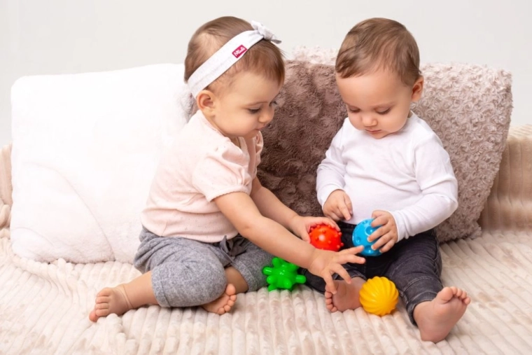 Različite teksture za senzorni razvoj