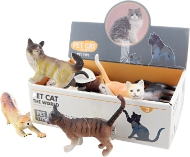 Gumena mačka – set 12 kom