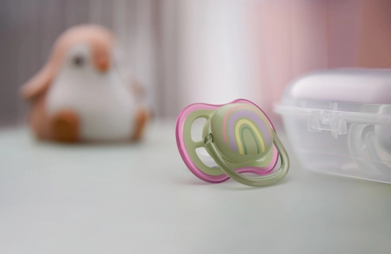 Soft orthodontic silicone teat