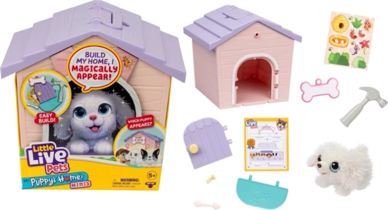 Little Live Pets My Puppy’s Home Minis – štene s kućicom
