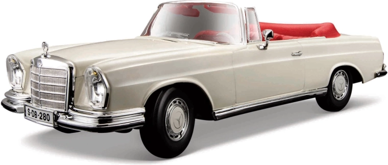 Maisto Mercedes-Benz 280SE kabriolet krem model 1:18