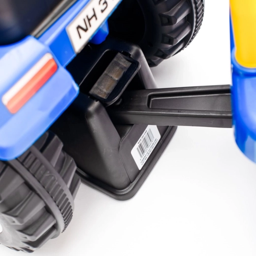 Stabilna konstrukcija s metalnim osovinama kotača