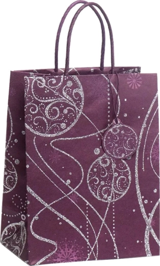 Argus božićna poklon-vrećica DeLuxe Eco Friendly 18 x 23 cm - 1 komad