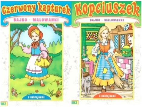 Knjiga bajki–bojanka