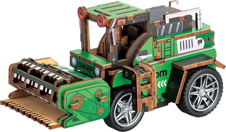 2Kids Toys 3D drvena slagalica kombajn