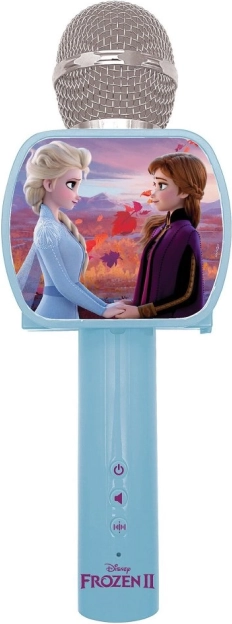 Bežični karaoke mikrofon Disney Frozen s ugrađenim zvučnikom i mjenjačem glasa