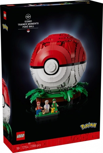 LEGO Pokémon kultna Poké lopta s trenerima