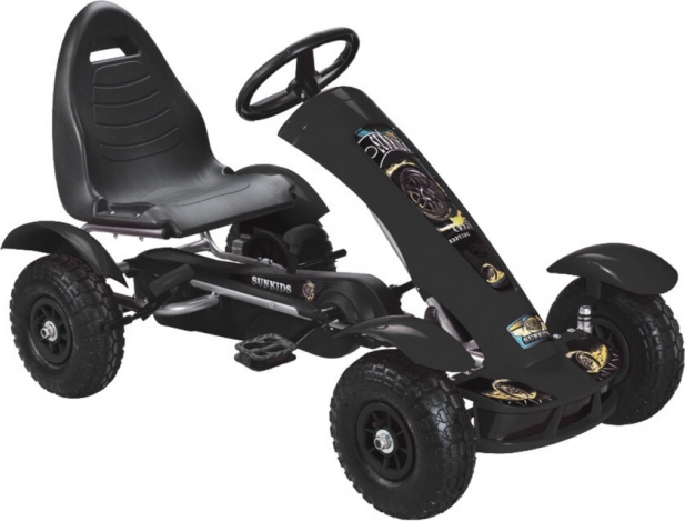 Pedalni gokart crni